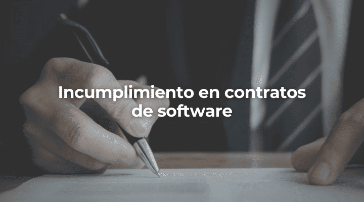 Incumplimiento en contratos de software-Perito Informatico Cordoba